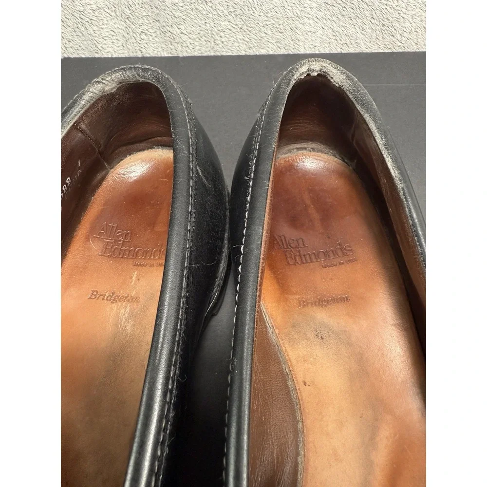 Allen Edmonds Bridgeton Tassel Loafers Men's 12‎ C Leather Black